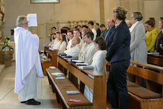 Dankgottesdienst der Kommunionkinder (Foto: Karl-Franz Thiede)